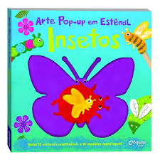 Arte Pop-up em Estêncil - Insetos